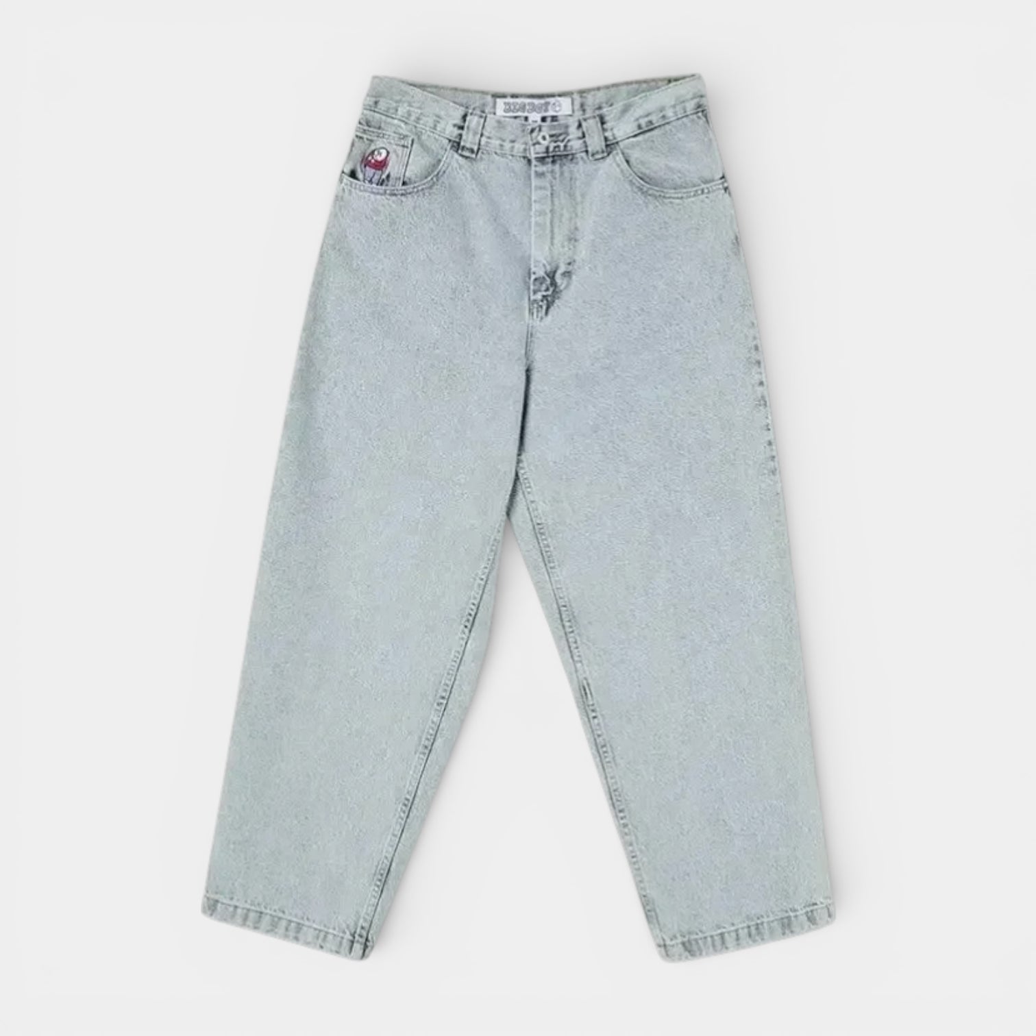 Straight Leg Denim Jeans Regular Fit for Men