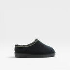 Women's Faux Fur Lined Suede Clogs