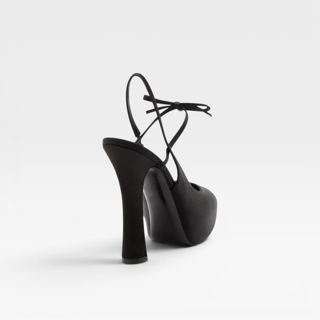 Women's Ballet Slingback Bow Heels