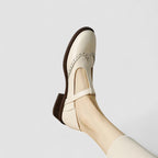 Women's Classic Leather Mary Jane Flats