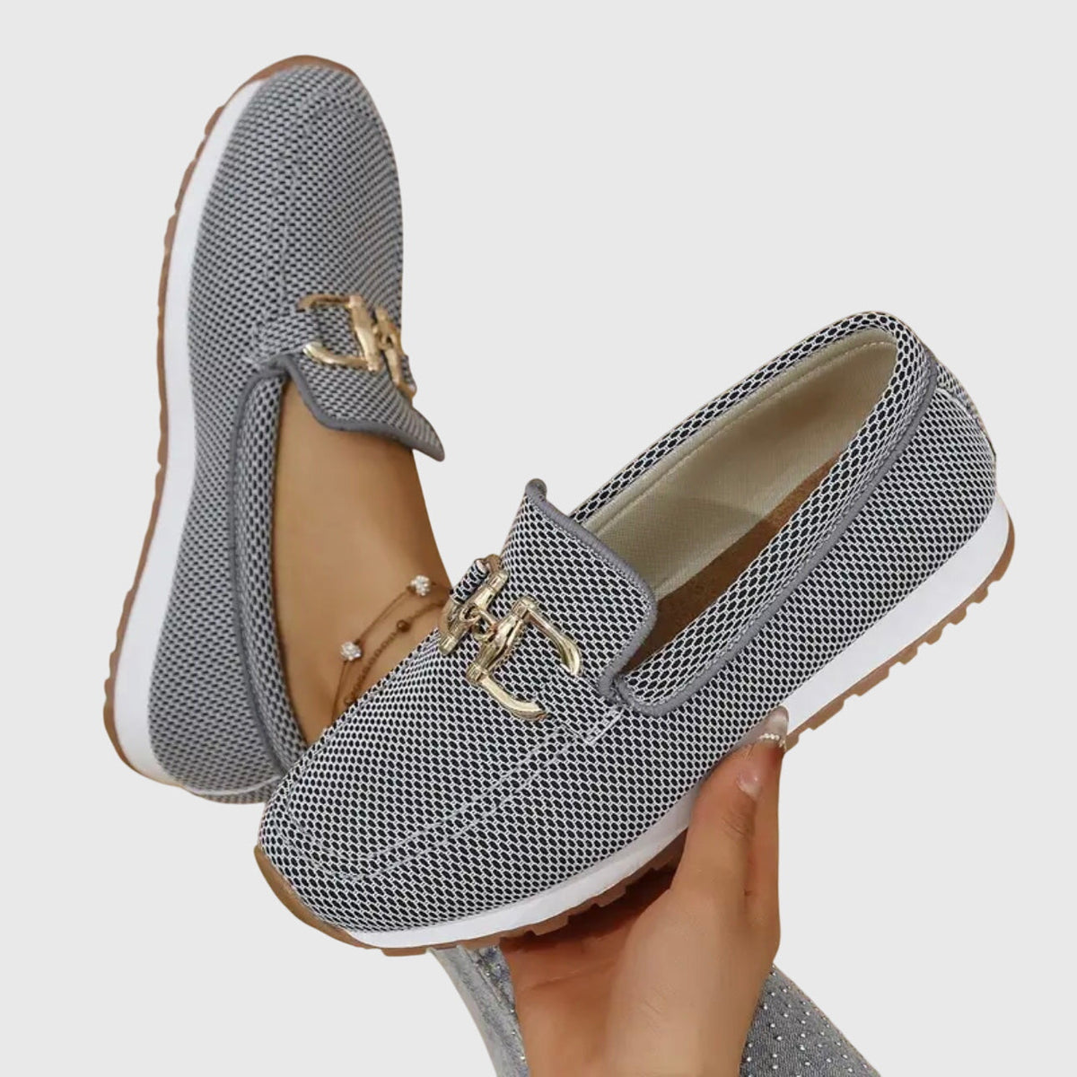 Women's Lightweight Breathable Slip-On Comfort Loafers