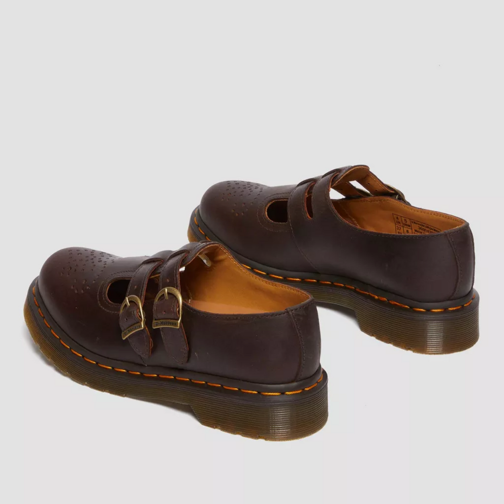 Women's Cowhide Leather Mary Jane Flats
