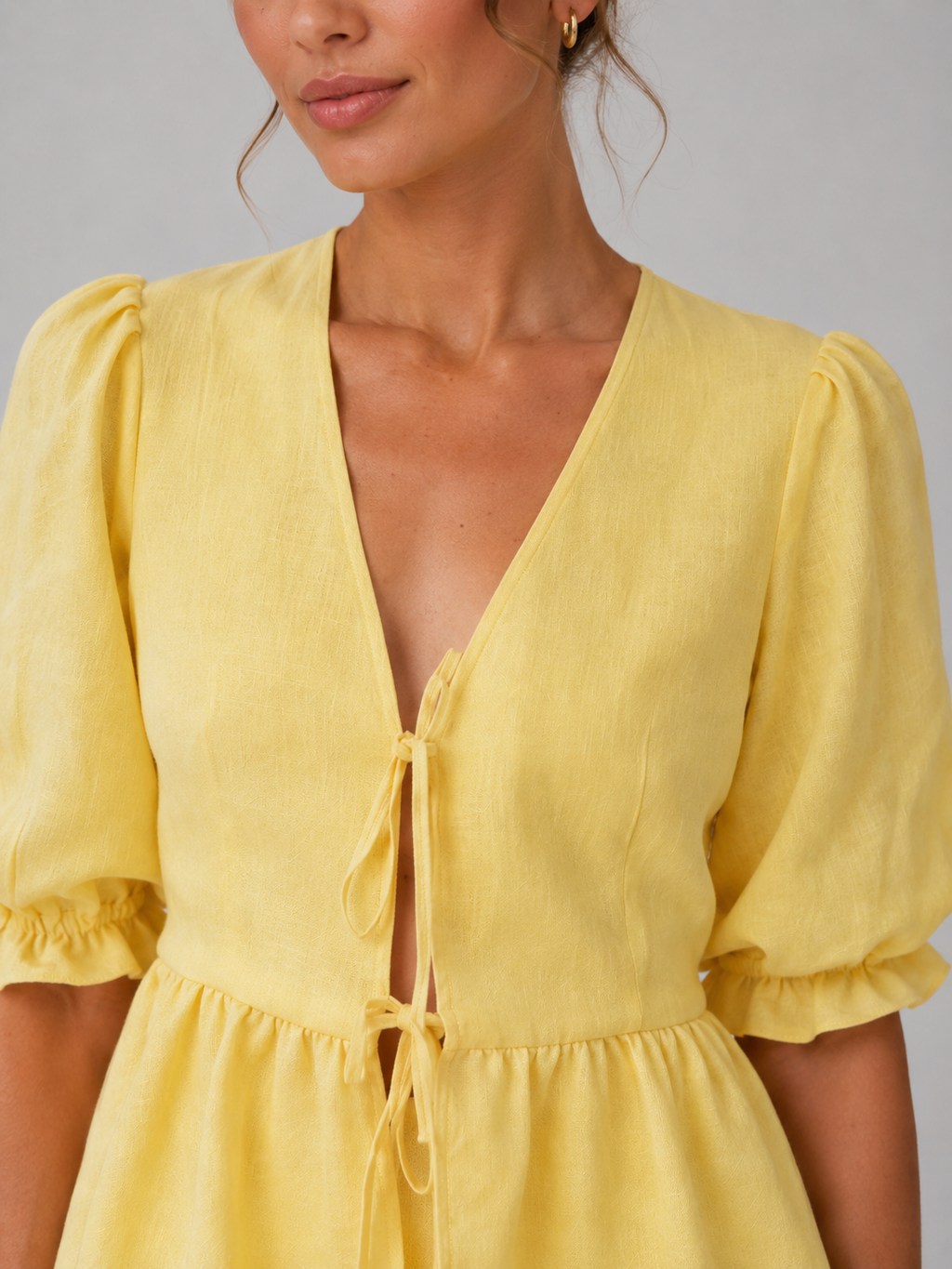 Women's Cotton Two-Piece Skirt Set for Summer