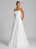 Women's Floral Maxi Dress with Flowing Skirt