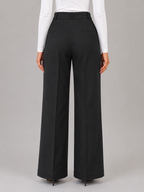 Women's High Waisted Straight Leg Tailored Trousers