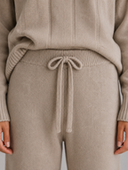 Women's Knitted Lounge Set – Relaxed Two Piece Co-Ord