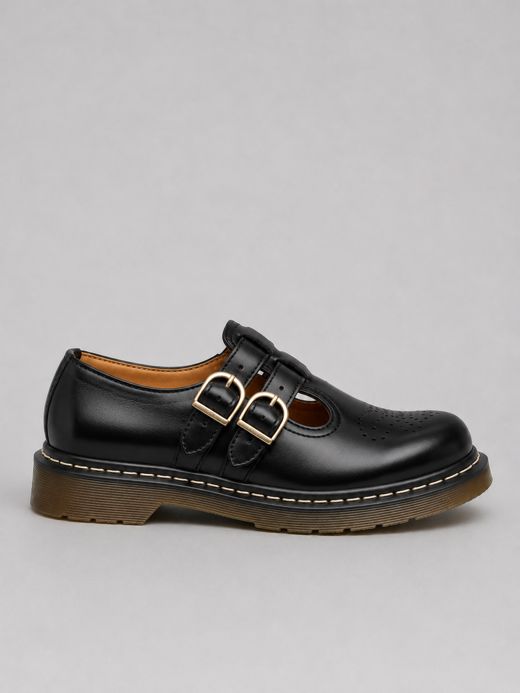 Women's Mary Jane Flats with Chunky Sole