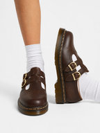 Women's Mary Jane Flats with Chunky Sole