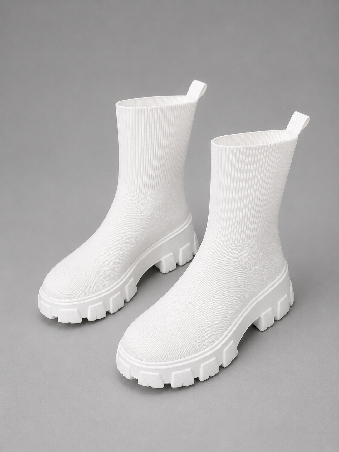 Women's Stretch Pull-On Sock Boots