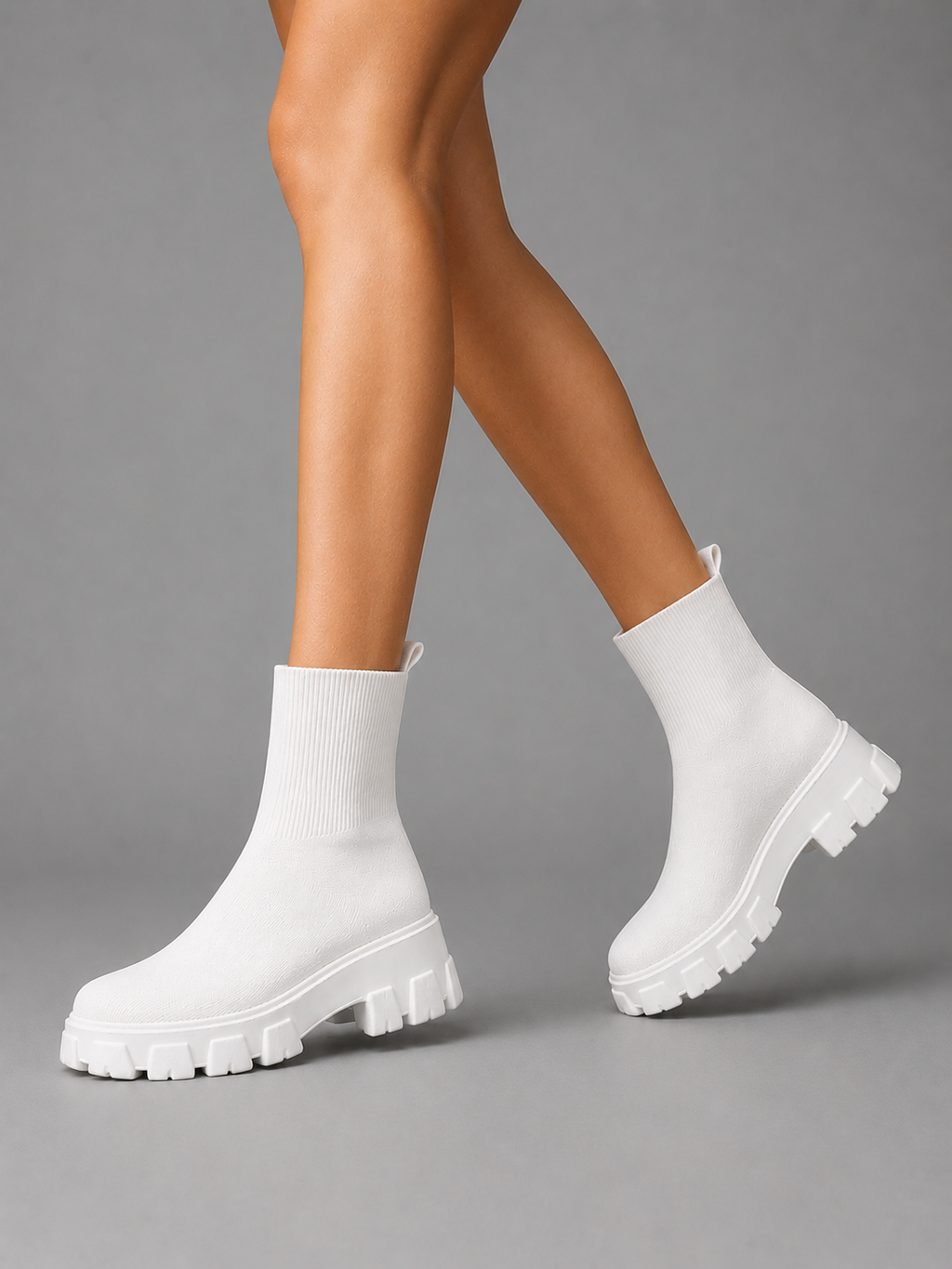 Women's Stretch Pull-On Sock Boots