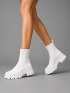 Women's Stretch Pull-On Sock Boots