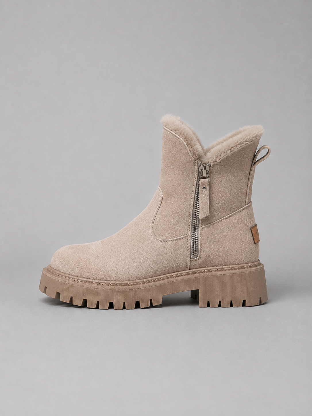 Women's Faux Fur Lined Ankle Boots