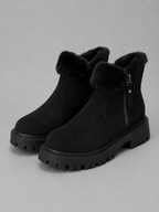 Women's Faux Fur Lined Ankle Boots