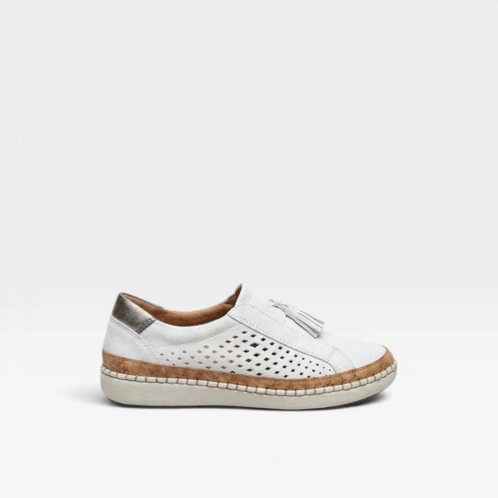 Women's Suede Tassel Slip-On Sneakers