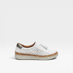 Women's Suede Tassel Slip-On Sneakers