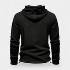 Midweight Fleece Hoodie Drawstring Regular Fit for Men