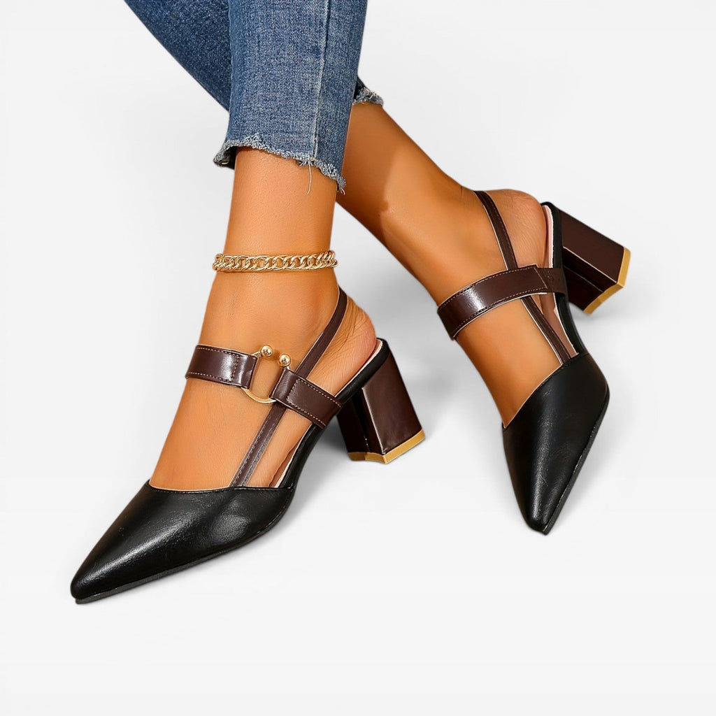 Women's Block Heel Dress Sandals for Summer