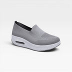 Women's Breathable Knit Slip-On Platform Trainers