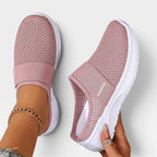 Women's Knit Slip-On Trainers with Cushioned Comfort