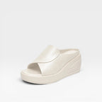Women's Cushioned Wedge Platform Mules