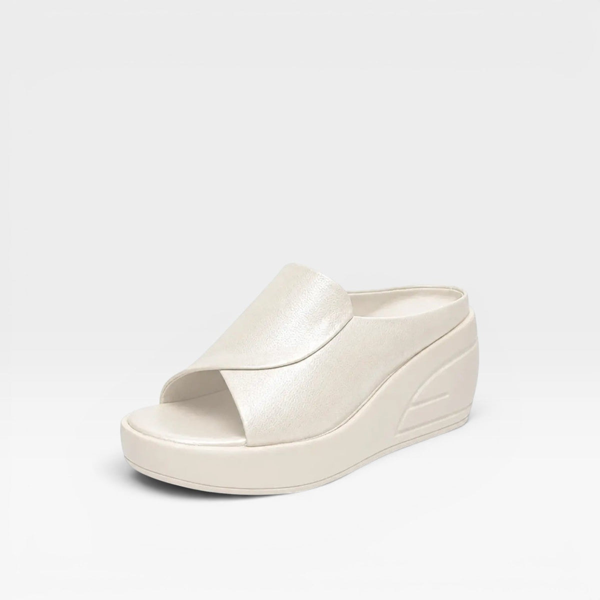 Women's Cushioned Wedge Platform Mules