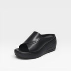 Women's Cushioned Wedge Platform Mules
