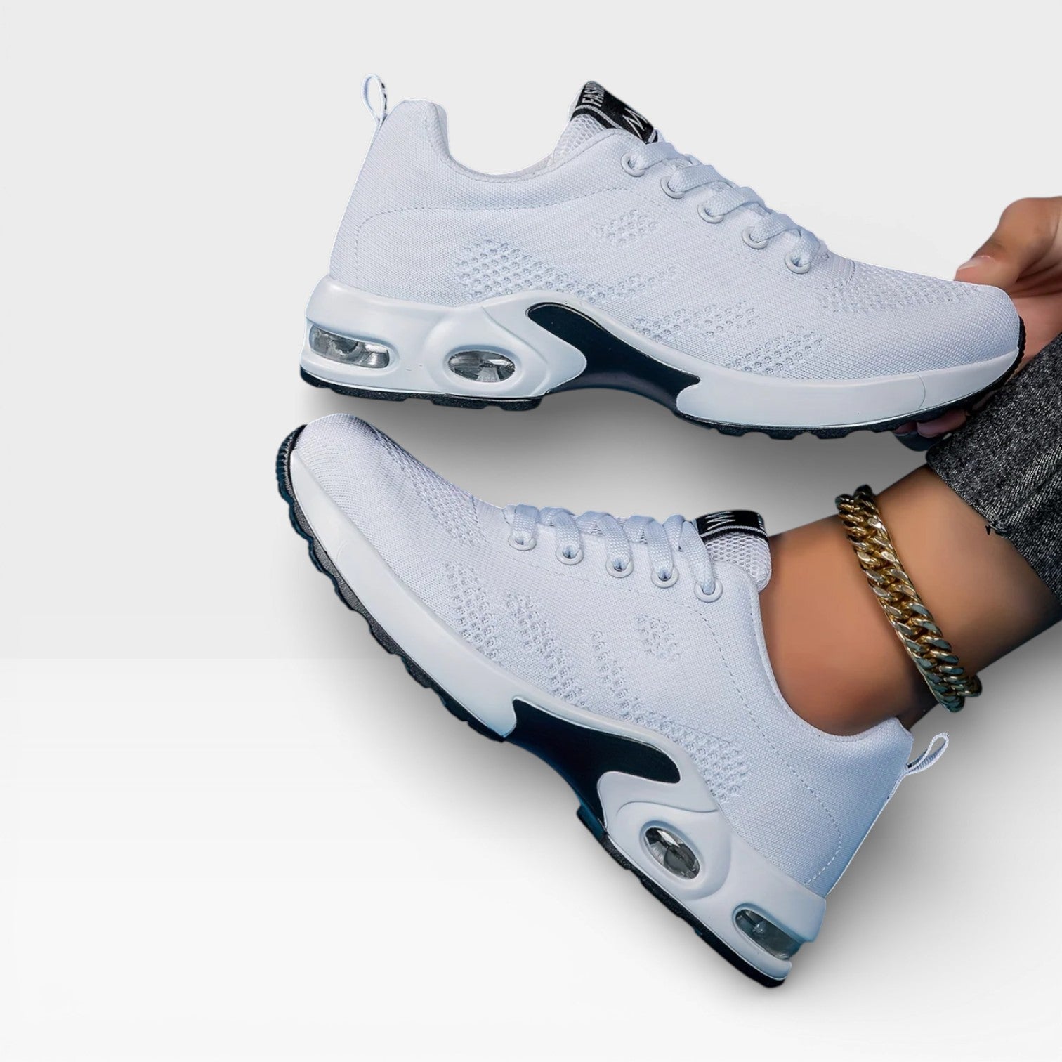 Women's Breathable Mesh Walking Trainers