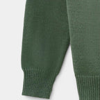 Crew Neck Knit Sweater Ribbed Regular Fit for Men