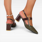 Women's Block Heel Dress Sandals for Summer