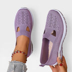 Women's Breathable Slip-On Walking Trainers