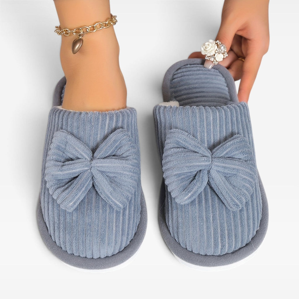 Women's Fleece-Lined Slippers with Cushioned Comfort