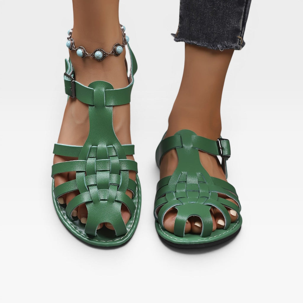 Women's Woven Fisherman Flat Sandals