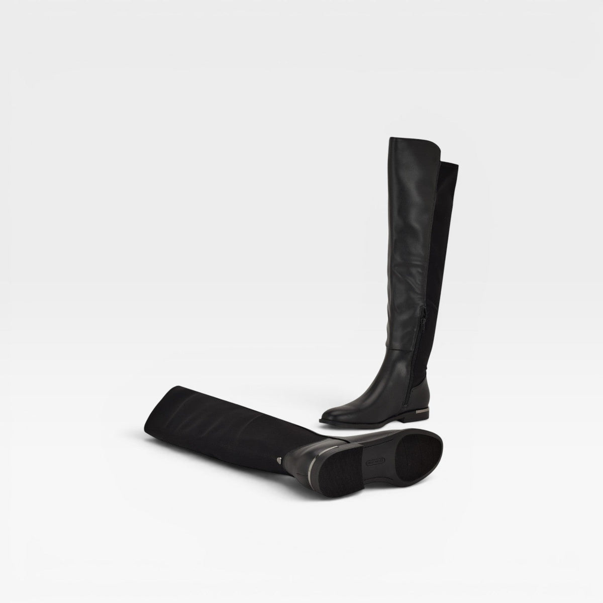 Women's Over-the-Knee Stretch-Back Flat Boots
