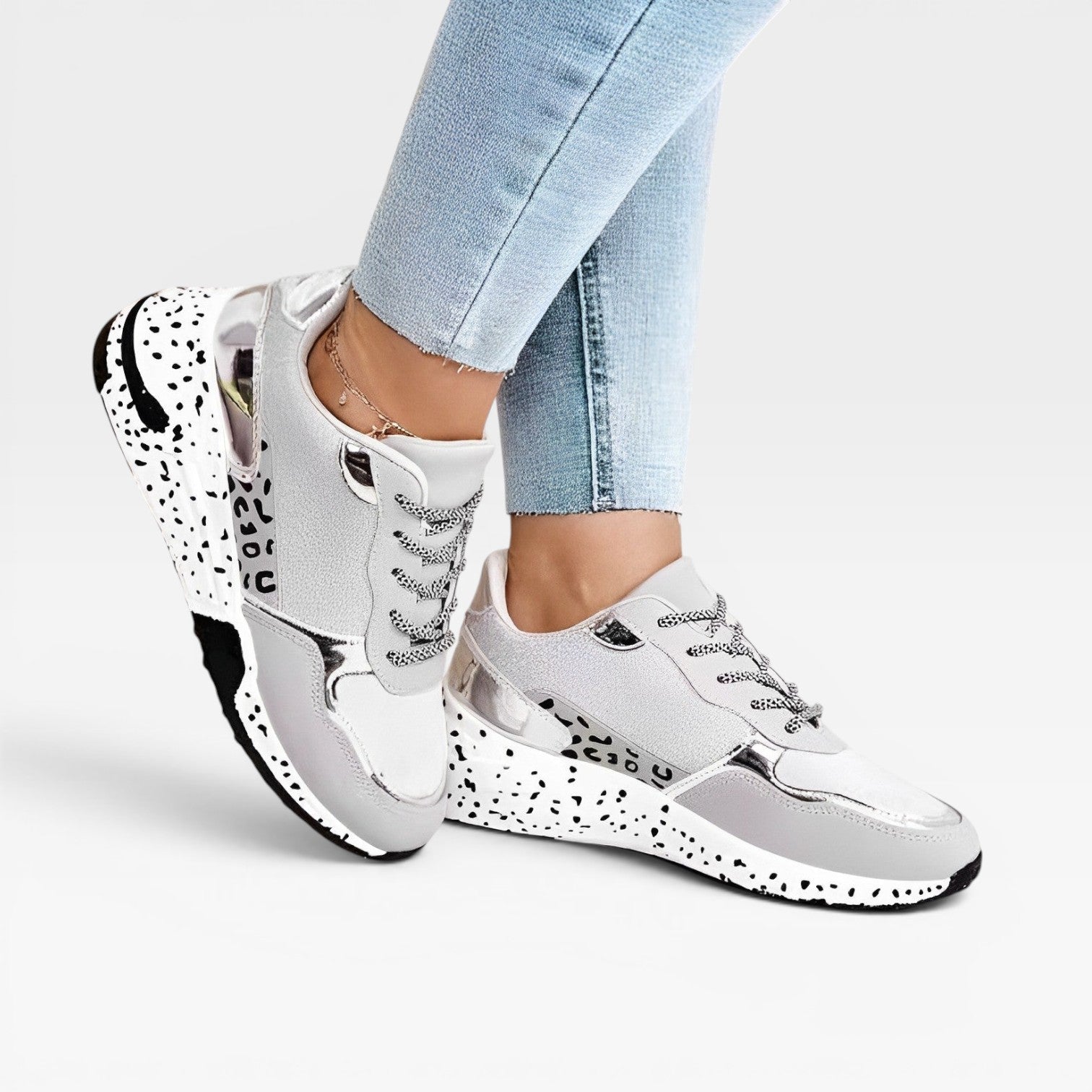 Women's Chunky Platform Casual Sneakers