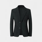 Fine-Wale Corduroy Blazer Slim Fit Notch Lapel for Men