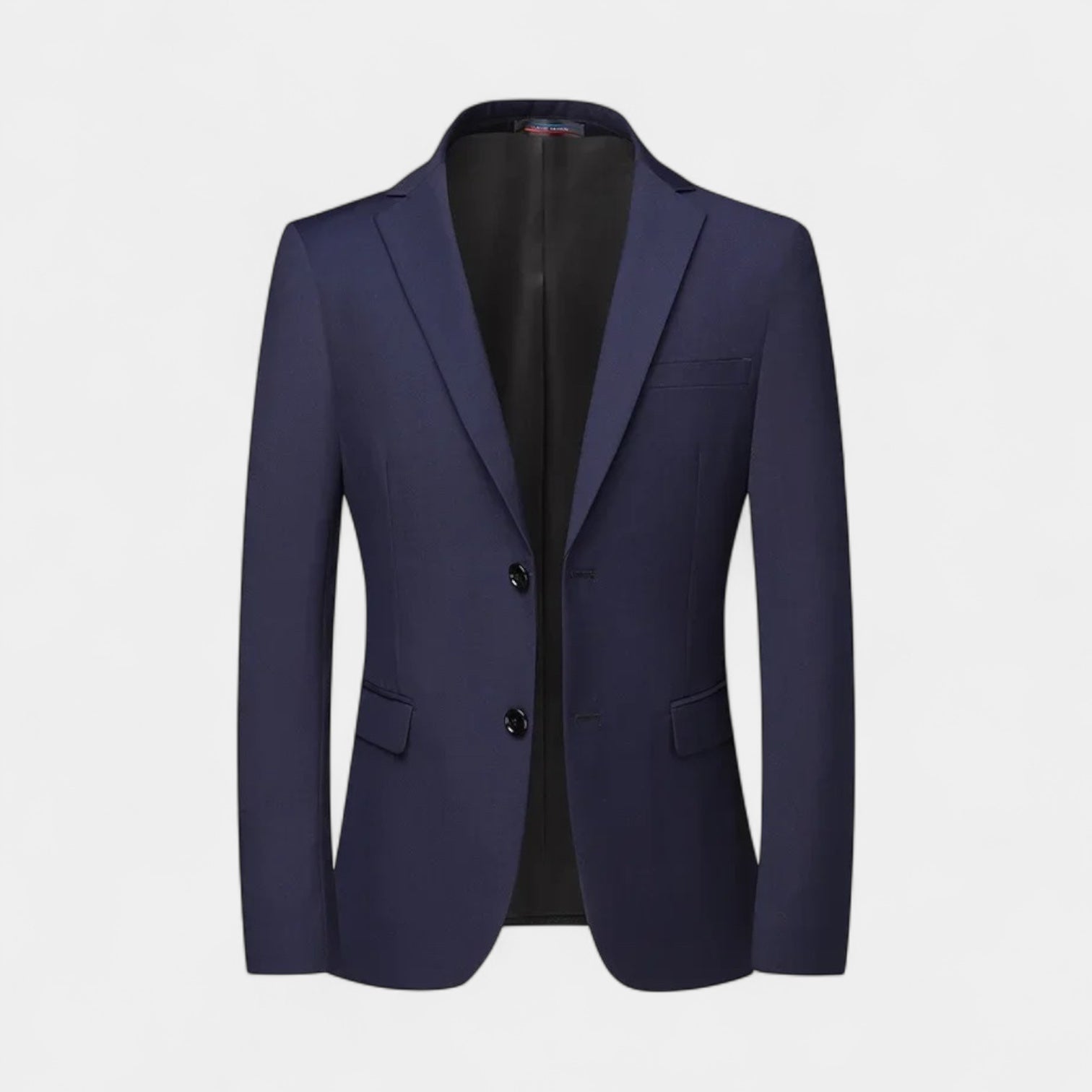 Notched Lapel Blazer Regular Fit Fully Lined for Men