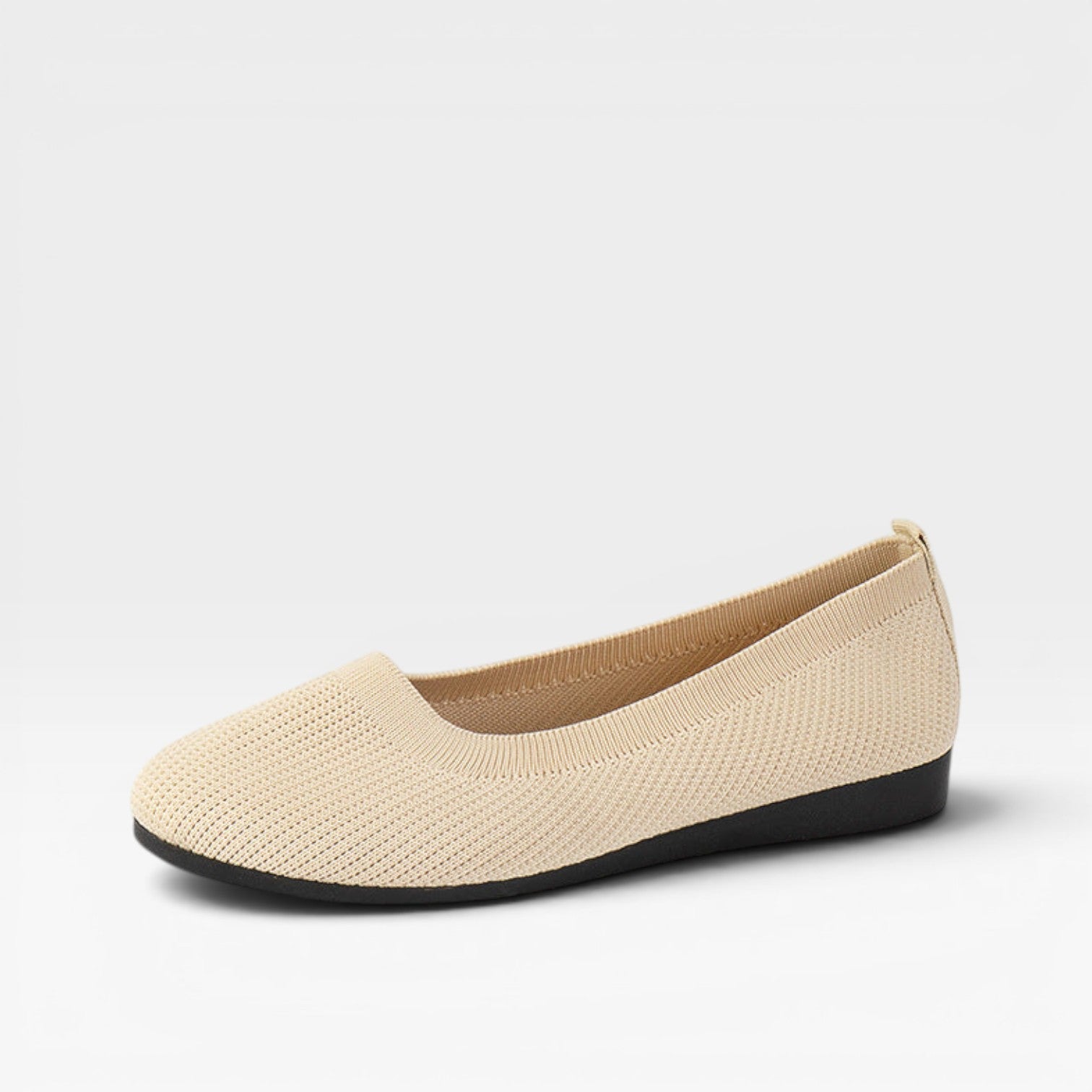 Women's Cushioned Knit Slip-On Ballet Flats