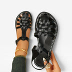 Women's Woven Fisherman Flat Sandals
