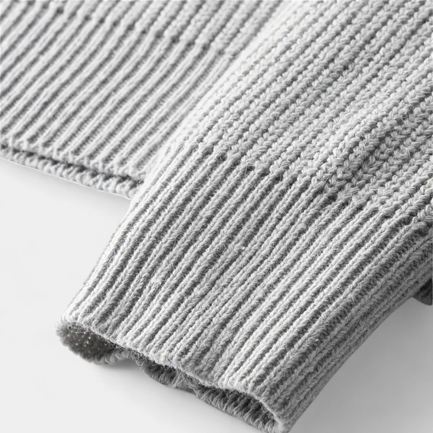 Waffle Knit Half-Zip Sweater Regular Fit for Men