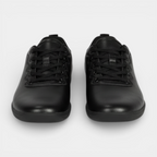 Low-Top Lace-Up Sneakers Smooth Upper Slim for Men