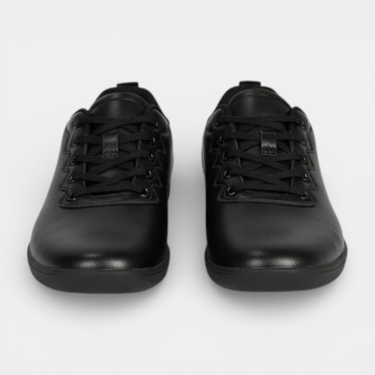 Low-Top Lace-Up Sneakers Smooth Upper Slim for Men