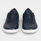 Low-Top Lace-Up Sneakers Smooth Upper Slim for Men