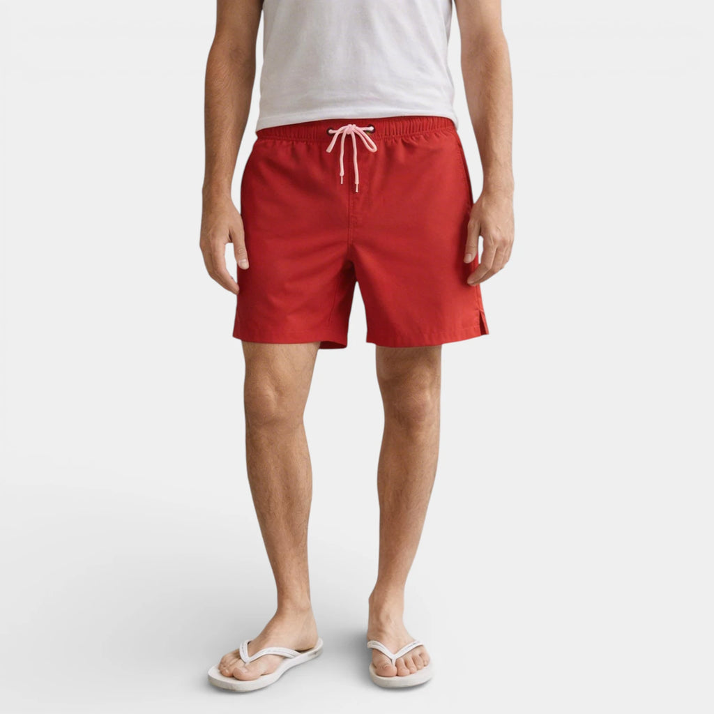 Drawstring Waist Shorts Regular Fit for Men