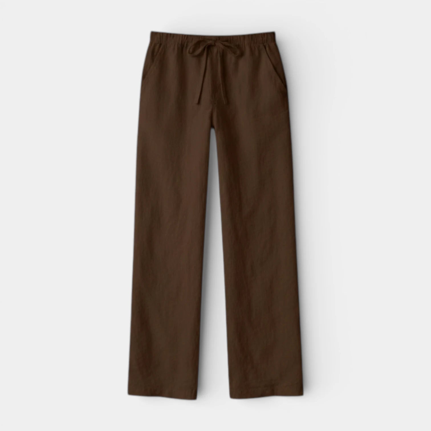 Drawstring Waist Straight Leg Lounge Pants for Men
