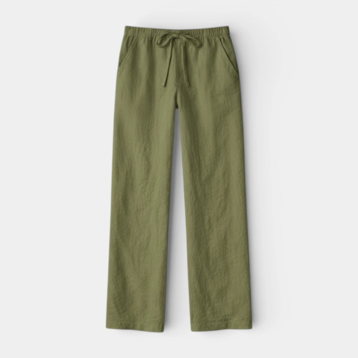 Drawstring Waist Straight Leg Lounge Pants for Men