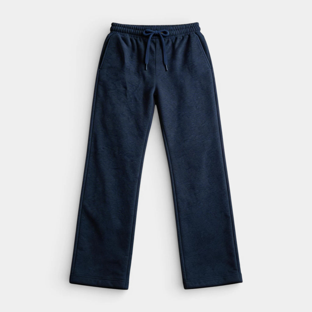 Straight Leg Drawstring Lounge Pants Relaxed Fit for Men