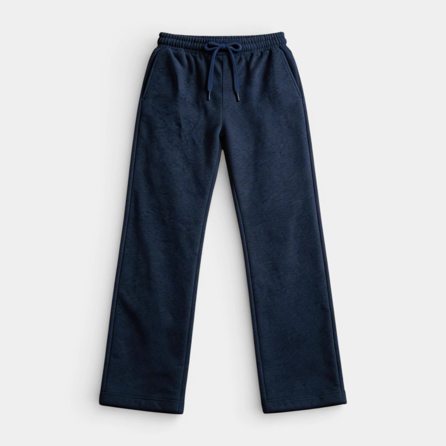 Straight Leg Drawstring Lounge Pants Relaxed Fit for Men