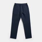 Tapered Pants Elastic Waist Flat Front for Men
