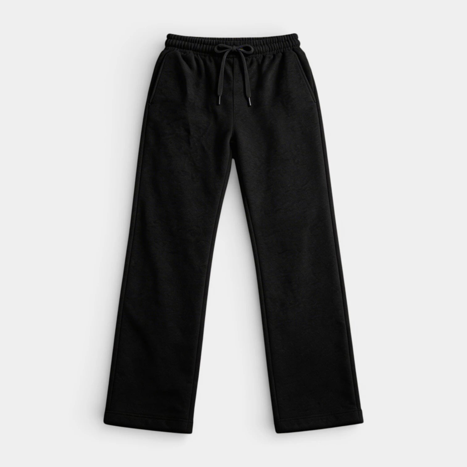 Straight Leg Drawstring Lounge Pants Relaxed Fit for Men