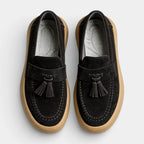 Tassel Penny Loafers Thick Sole Slip-On for Men